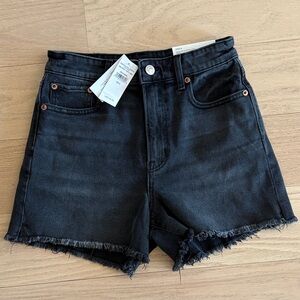 American Eagle Outfitters Black Jean Shorts